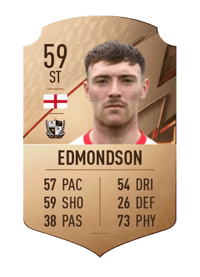 Ryan Edmondson Rare 59 OVR