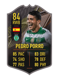 Pedro Porro STORYLINE 84 OVR
