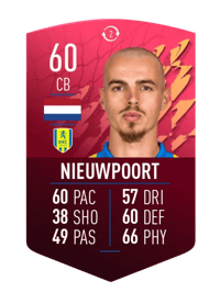 Lars Nieuwpoort SUMMER SWAP TOKENS 2 60 OVR