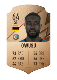 Prince Osei Owusu Rare 64 OVR