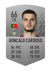 Gonçalo Cardoso Common 66 OVR