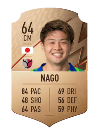 Shintaro Nago Rare 64 OVR
