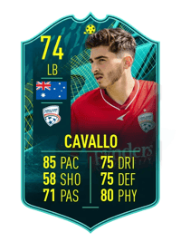 Joshua Cavallo PLAYER MOMENTS 74 OVR