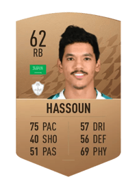 Abdullah Hassoun Common 62 OVR