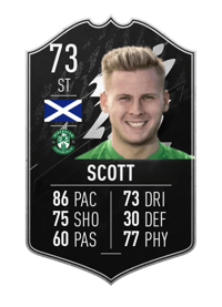 James Scott Team of the Week 73 OVR