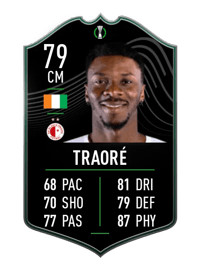 Ibrahim Traoré UECL MOTM 79 OVR