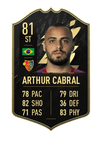 Arthur Cabral Team of the Week 81 OVR