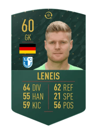 Benjamin Leneis WILDCARD TOKEN 60 OVR