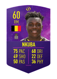Ken Nkuba FUTURE STARS SWAP TOKEN 60 OVR