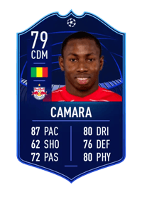 Mohamed Camara UEFA Champions League MOTM 79 OVR