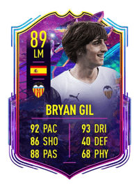 Bryan Gil FUT Future Stars 89 OVR
