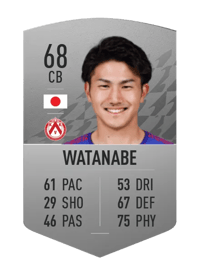 Tsuyoshi Watanabe Common 68 OVR