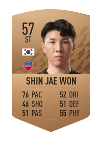 Shin Jae Won Common 57 OVR