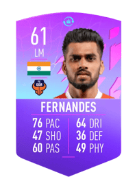 Brandon Fernandes FUT BIRTHDAY TOKEN 61 OVR