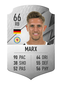 Jan Hendrik Marx Rare 66 OVR