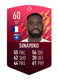 Lassine Sinayoko SUMMER SWAP TOKENS 2 60 OVR