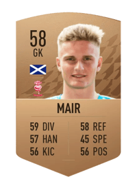 Archie Mair Common 58 OVR