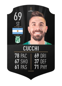 Patricio Cucchi CONMEBOL LIBERTADORES 69 OVR