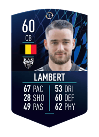 Boris Lambert TOTS SWAP TOKEN 2 60 OVR