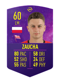 Patryk Zaucha FUTURE STARS SWAP TOKEN 60 OVR