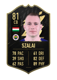 Attila Szalai Team of the Week 81 OVR