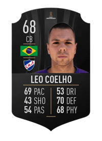 Leo Coelho CONMEBOL LIBERTADORES 68 OVR