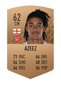 Miguel Azeez Common 62 OVR