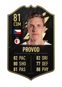 Lukas Provod Team of the Week 81 OVR