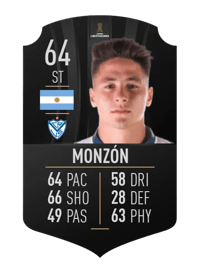 Florián Monzón CONMEBOL LIBERTADORES 64 OVR