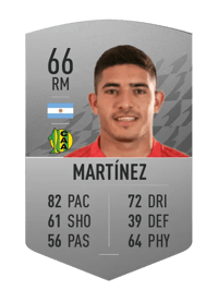 Braian Martínez Common 66 OVR