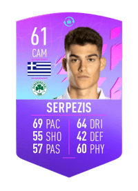 Dimitris Serpezis FUT BIRTHDAY TOKEN 61 OVR