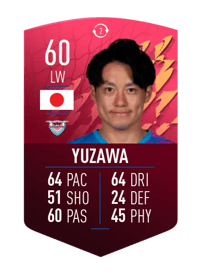 Yosuke Yuzawa SUMMER SWAP TOKENS 2 60 OVR