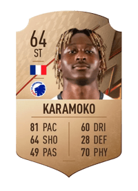 Mamoudou Karamoko Rare 64 OVR