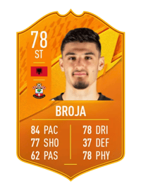 Armando Broja Domestic Man of the Match 78 OVR