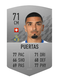 Cameron Puertas Common 71 OVR