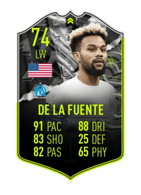 Konrad de la Fuente SHOWDOWN PLUS 74 OVR