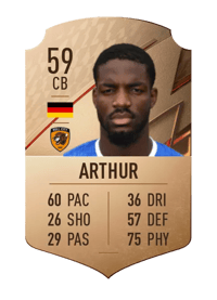 Festus Arthur Rare 59 OVR