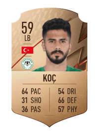 Alberk Koç Rare 59 OVR