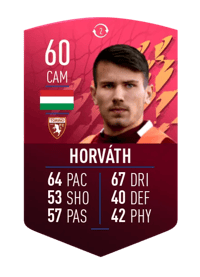 Krisztofer Horváth SUMMER SWAP TOKENS 2 60 OVR