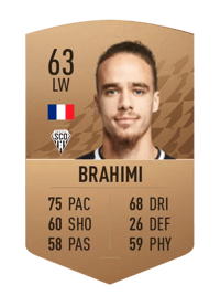 Billal Brahimi Common 63 OVR