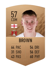 Jordan Brown Common 57 OVR