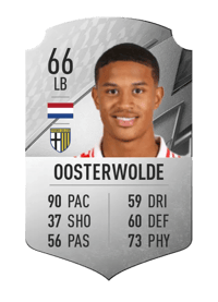 Jayden Oosterwolde Rare 66 OVR