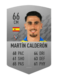 Martín Calderón Common 66 OVR