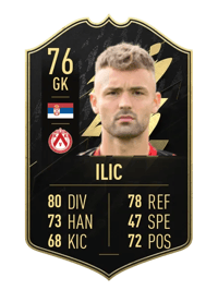 Marko Ilic Team of the Week 76 OVR