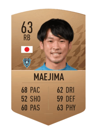 Yota Maejima Common 63 OVR