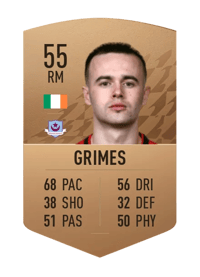 Dylan Grimes Common 55 OVR