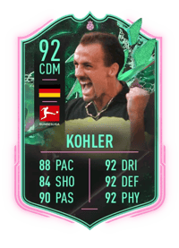 Jürgen Kohler FUT Hero SHAPESHIFTERS 92 OVR