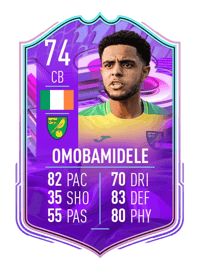 Andrew Omobamidele FUT Birthday 74 OVR