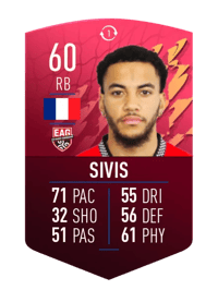 Maxime Sivis SUMMER SWAP TOKEN 60 OVR