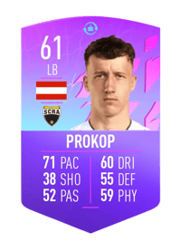 Lukas Prokop FUT BIRTHDAY TOKEN 61 OVR